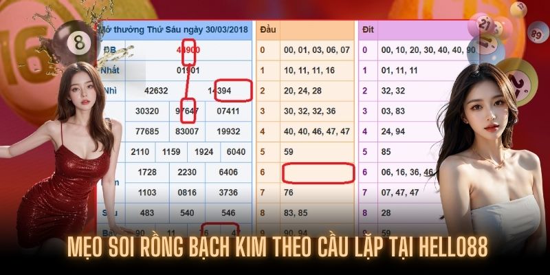 Soi cầu lô theo cách lặp được khách hàng thường xuyên áp dụng